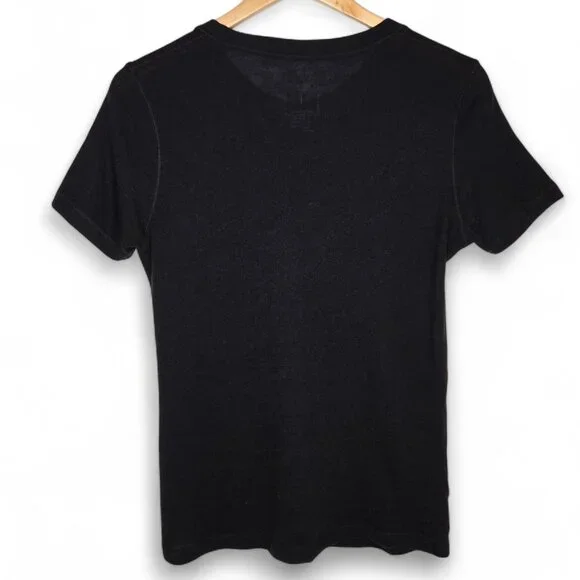 NKD Naked Cashmere Lightweight Shirt Women's 100% Cashmere Crew Semi Sheer M - Picture 2 of 4